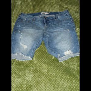 Torrid denim shorts